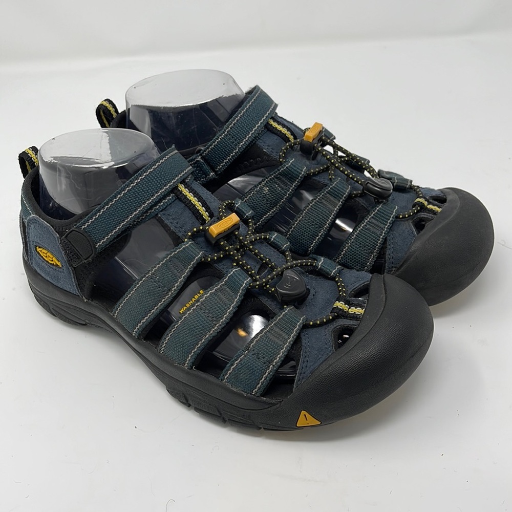 Keen Newport H2 Youth Size 6 Blue Green Water Hiking Sandals Trail Shoes